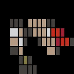 Mondrian style sample