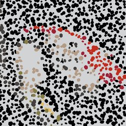 Terrazzo style sample